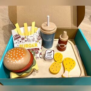 Wooden Play Food Set
